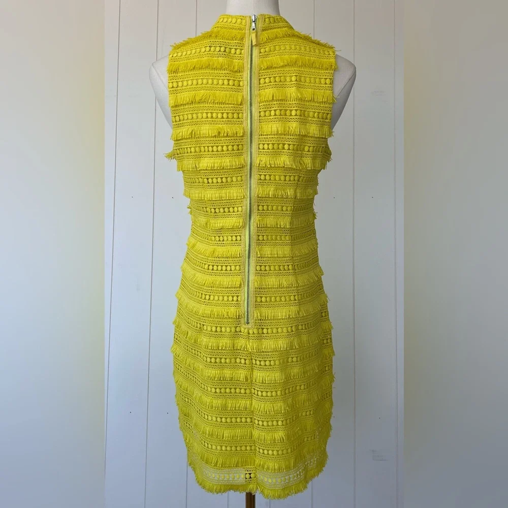 J.Crew Women’s Shift Dress‎ Fringe & Lace Lined Size 4P